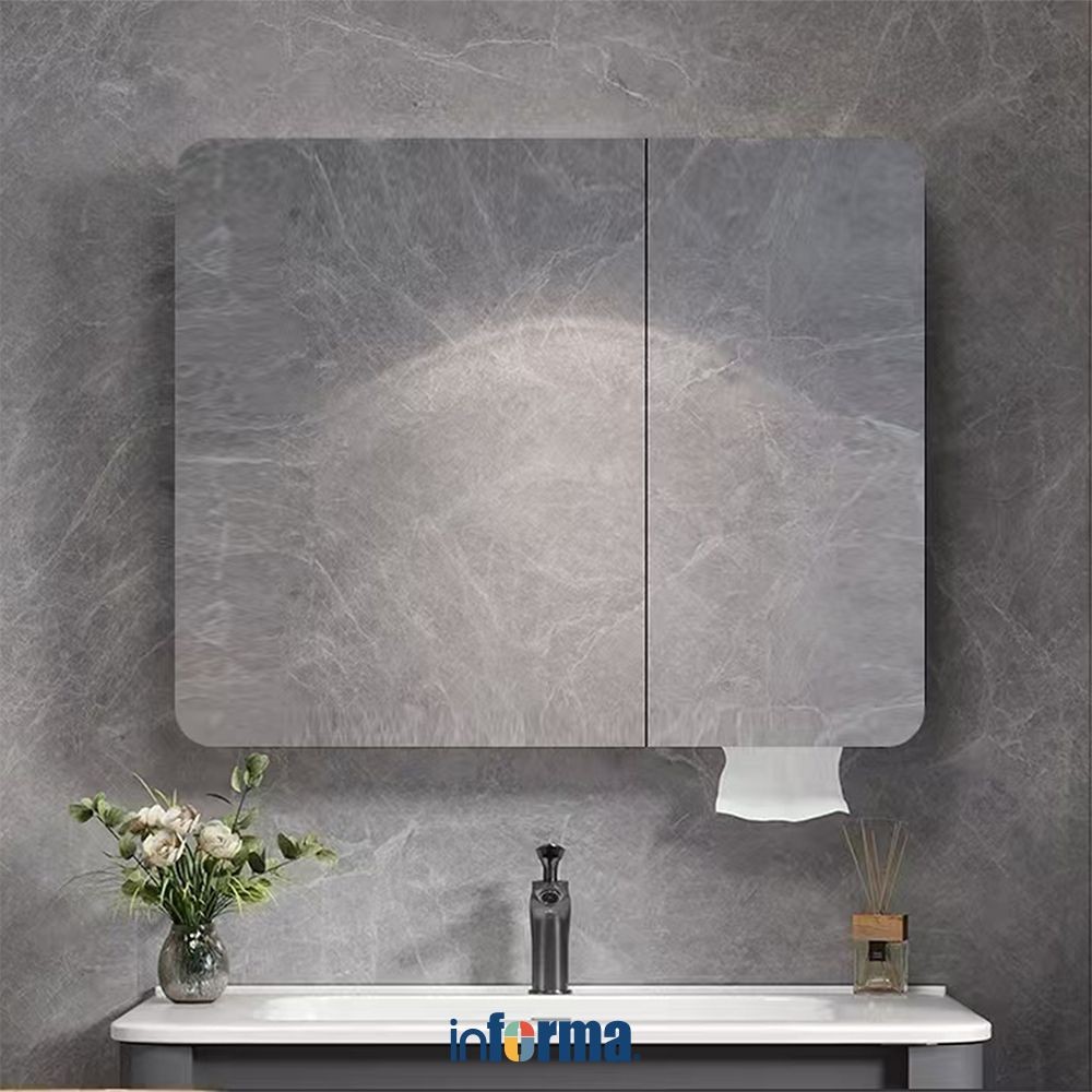 Jual Informa Diego Kabinet Kamar Mandi - Abu-Abu/Putih Organizer ...