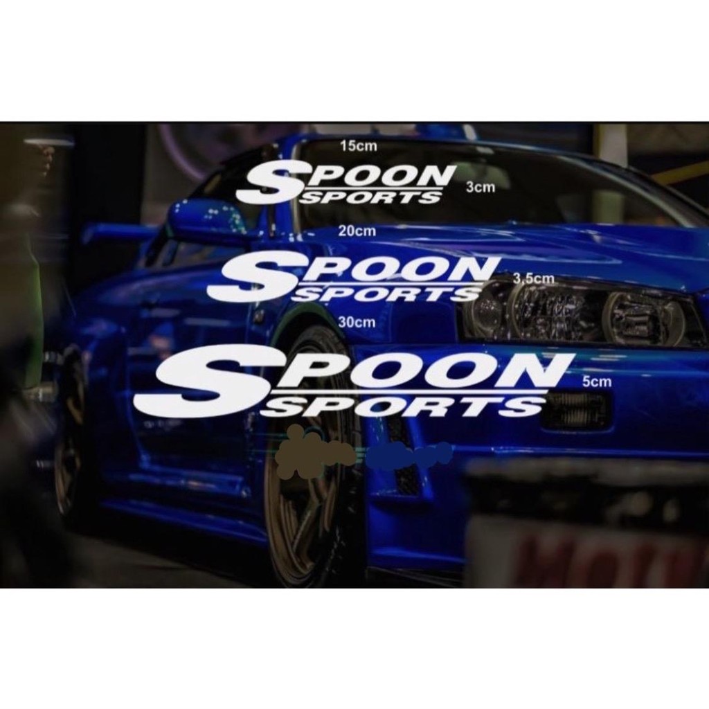 Jual stiker spoon sport | spoon sport | jdm | stiker cutting | Shopee ...
