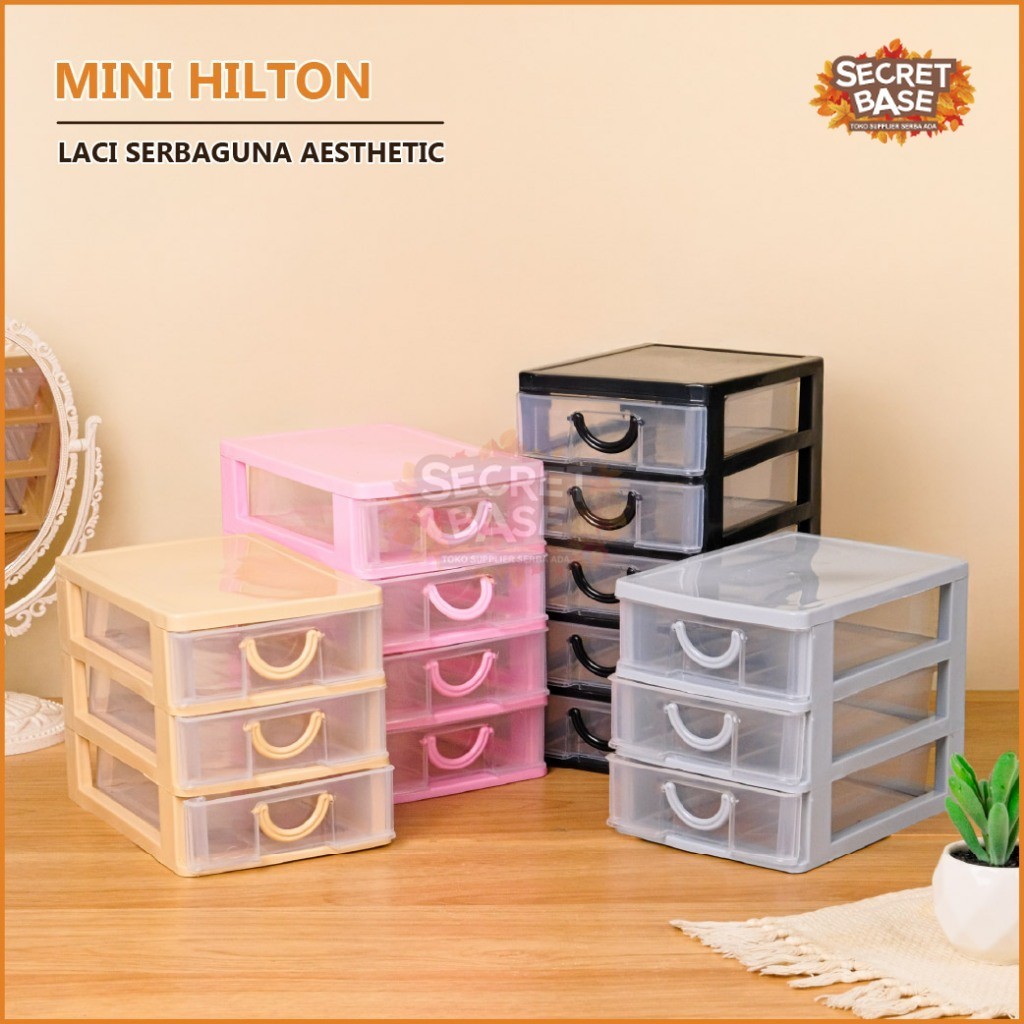 Jual MINI HILTON - Laci Mini Aesthetic / Rak Susun Serbaguna / Rak ...