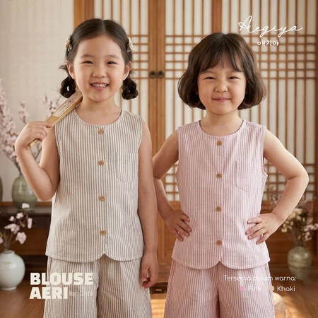 Blus Aeri | Atasan Anak Perempuan Korean Style