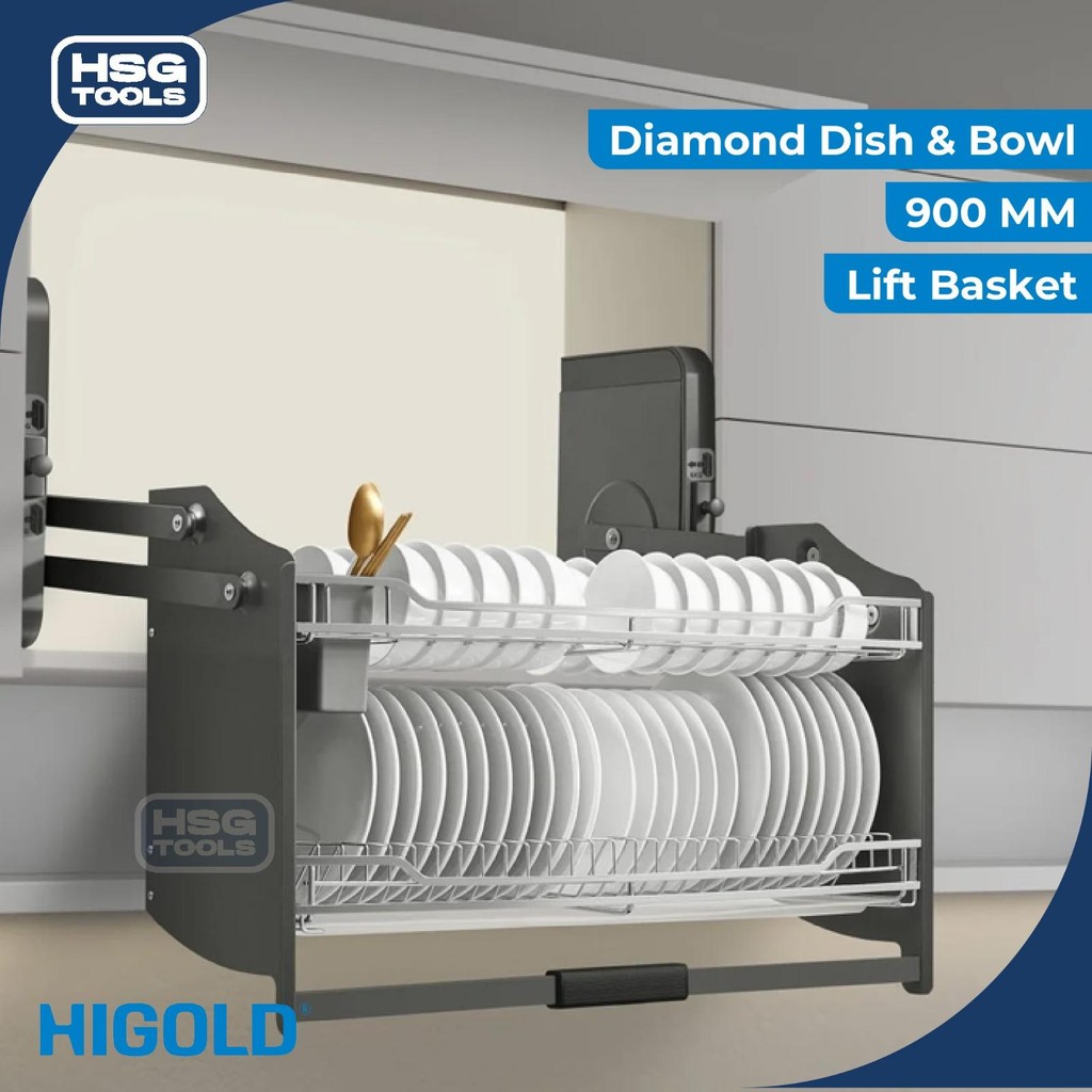 Jual HIGOLD RAK PIRING TARIK ELEVATOR PULL DOWN 401254 DIA DISH & BOWL ...