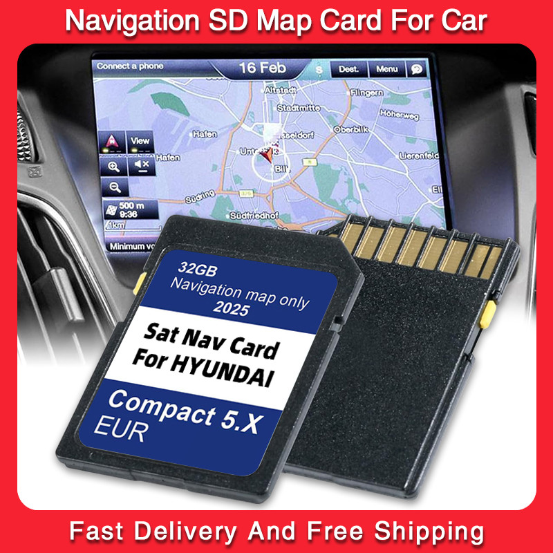 Jual 32GB Sat Nav GEN5 Navigation Maps EU UK Update 2025 SD Memory Card ...