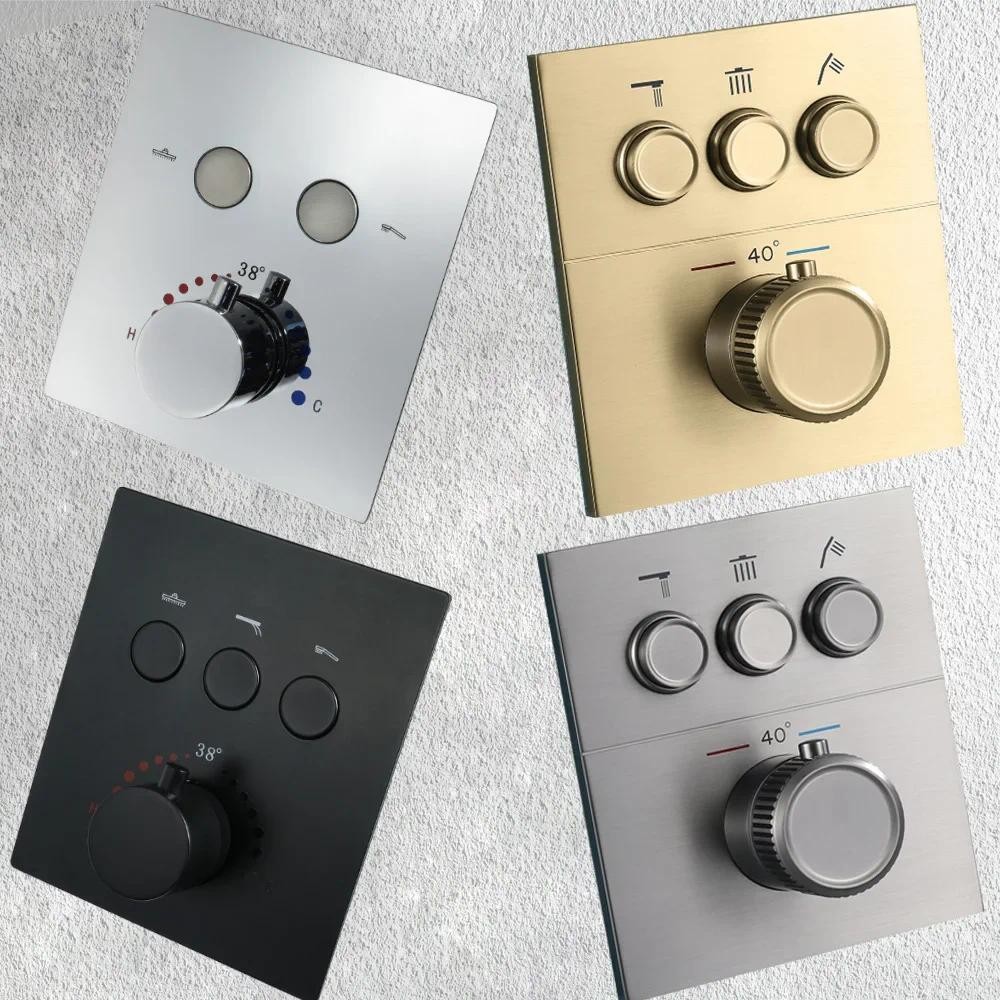 Jual Bathroom Accessorie Facilities G1/2thread Interface Electroplated ...
