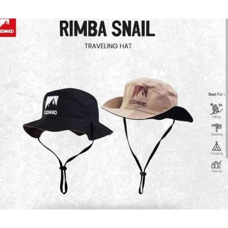 Jual COZMEED TOPI RIMBA PRIA WANITA SNAIL BOLAK BALIK TEBAL | Shopee ...