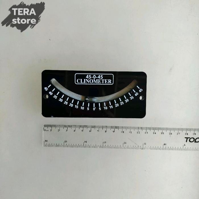 Jual clinometer 45-0-45 klinometer alat ukur kemiringan | Shopee Indonesia