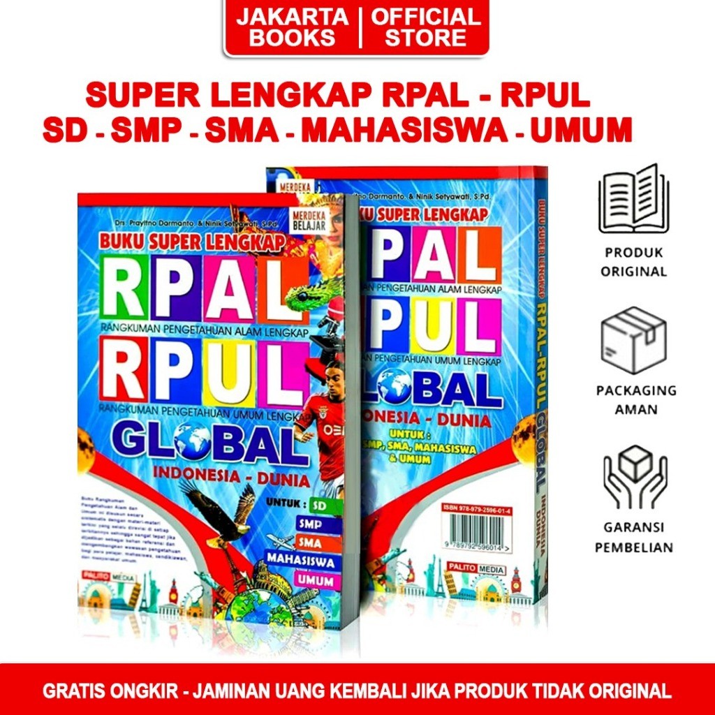 Jual Buku Rpal - Buku Super Lengkap RPAL - RPUL Global Indonesia Dunia ...