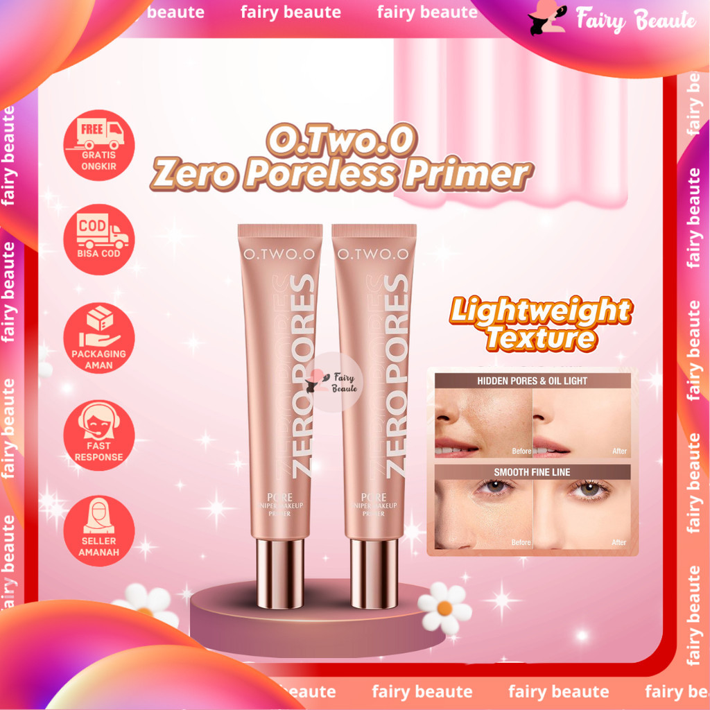 Jual BPOM Original O.TWO.O Invisible Pore Soft Focus Makeup Primer ...
