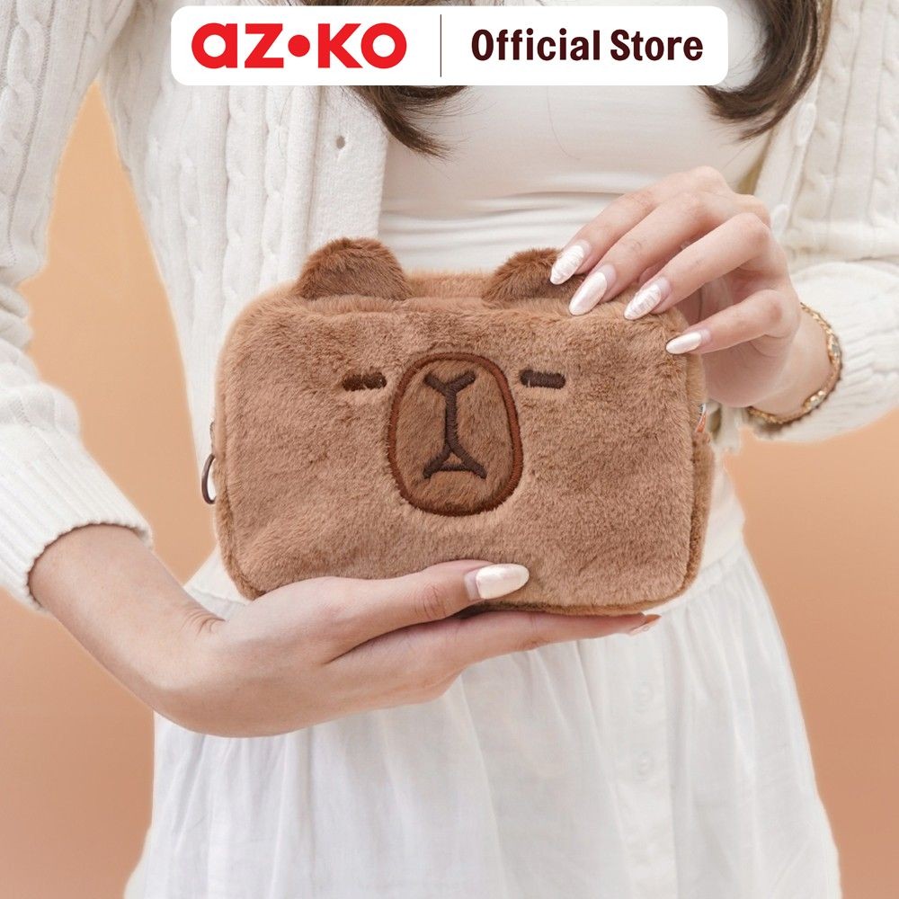 Jual AZKO Ataru Pouch Capybara Medium Kantong Organizer Serbaguna ...