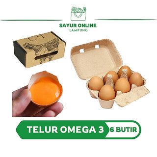 Telur  Ayam Omega 6 Butir