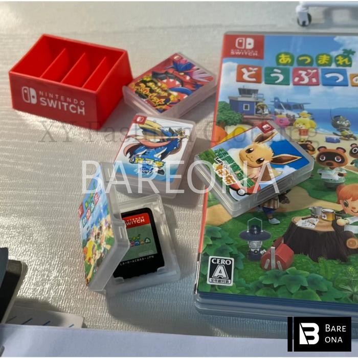 Jual Nintendo Switch Mini Cartridge Game Case Cute Storage Box Kecil ...