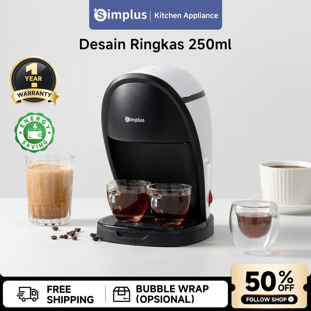 Jual Simplus Coffee Maker Mesin Kopi 250ml Multifungsi Mesin Pembuat ...