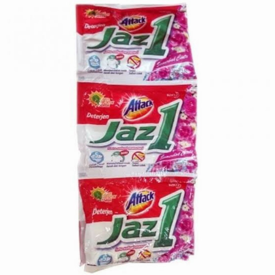 Jual Attack Jazz Jaz 1 sachet detergen deterjen detergent bubuk renceng ...
