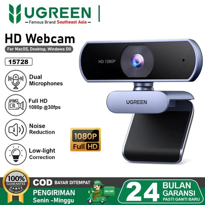 Webcam HD 1080p Logitech C920