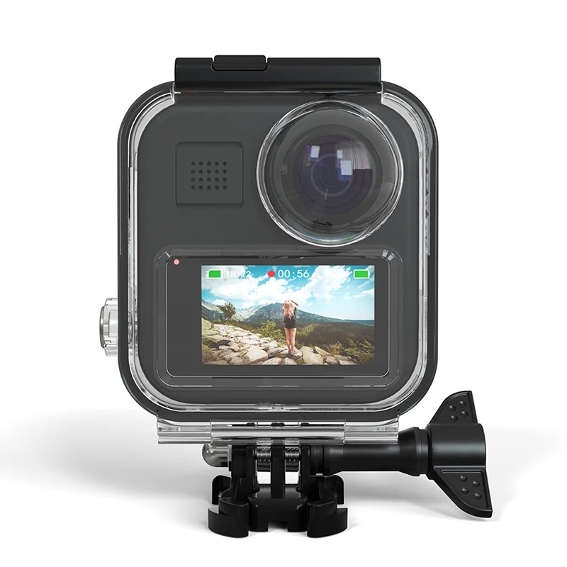 Jual Waterproof Housing for Gopro Max Action Camera Touch Screen Case ...