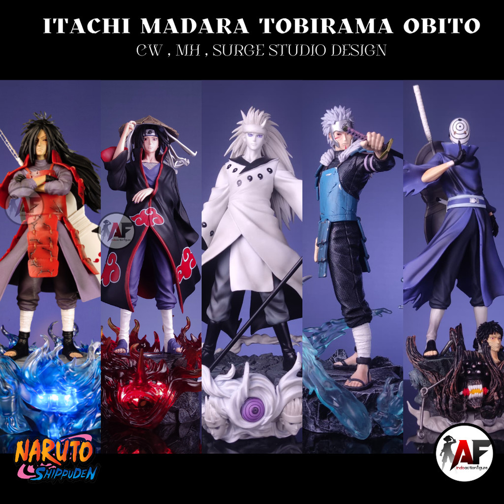 Figurine d'action Naruto Uchiha Madara en PVC,modèle de personnage