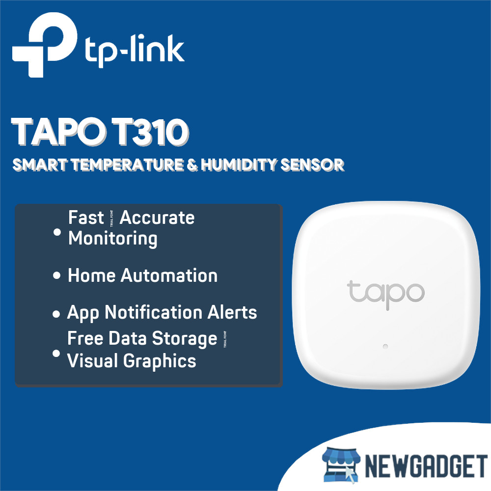 Jual TP-LINK TAPO T310 SMART TEMPERATURE & HUMIDITY SENSOR | Shopee ...