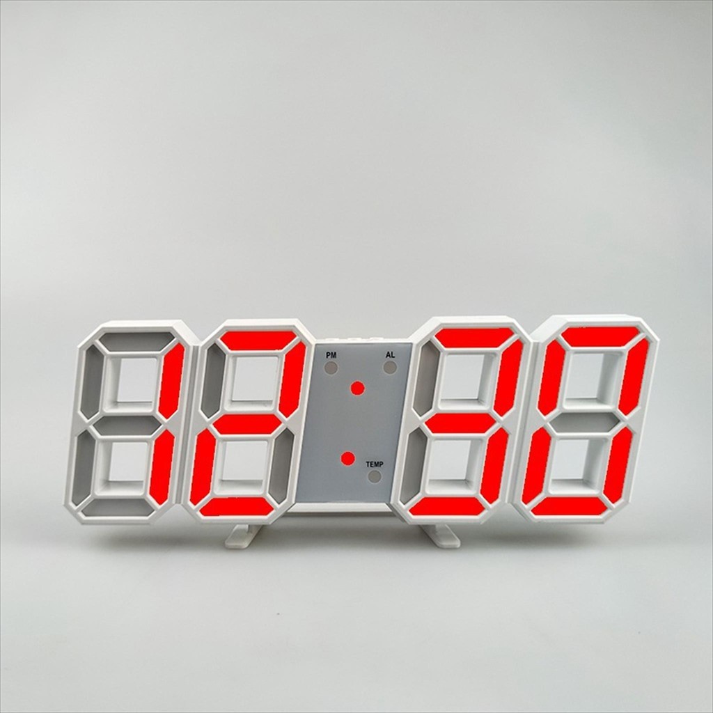 Jual Jam Meja Digital 6609 Jam LED Weker Digital Smart Alarm | Shopee ...