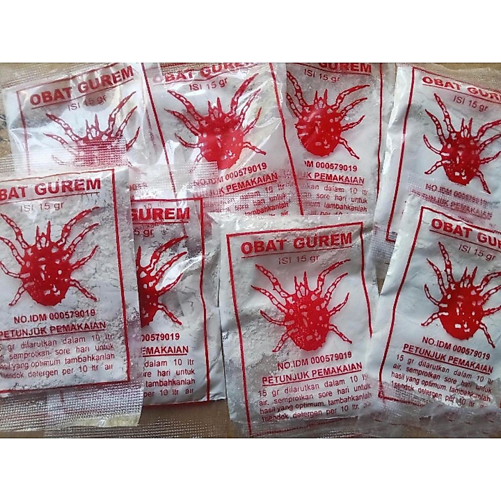 Jual Obat gurem pembasmi kutu ayam, kambing, sapi 15gr | Shopee Indonesia