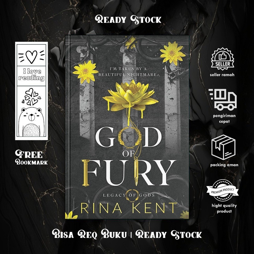 Jual God of Fury (Legacy of Gods, #5) by Rina Kent | Shopee Indonesia