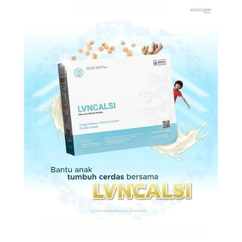 Jual Lvn calsi original 100% bpom 1 box isi 10 sachet | Shopee Indonesia