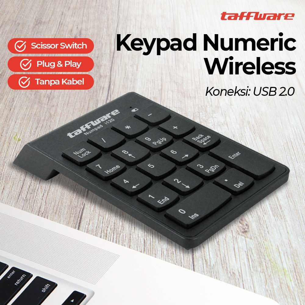 Jual Yi Mart Keyboard Angka Keypad Angka Numeric Numpad Wireless 2.4 ...
