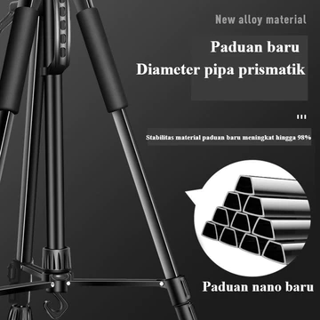 Tripod Premium Bluetooth Remote Bag Profesional Tripod HP Premium Tripod Stabil Tripod Anti