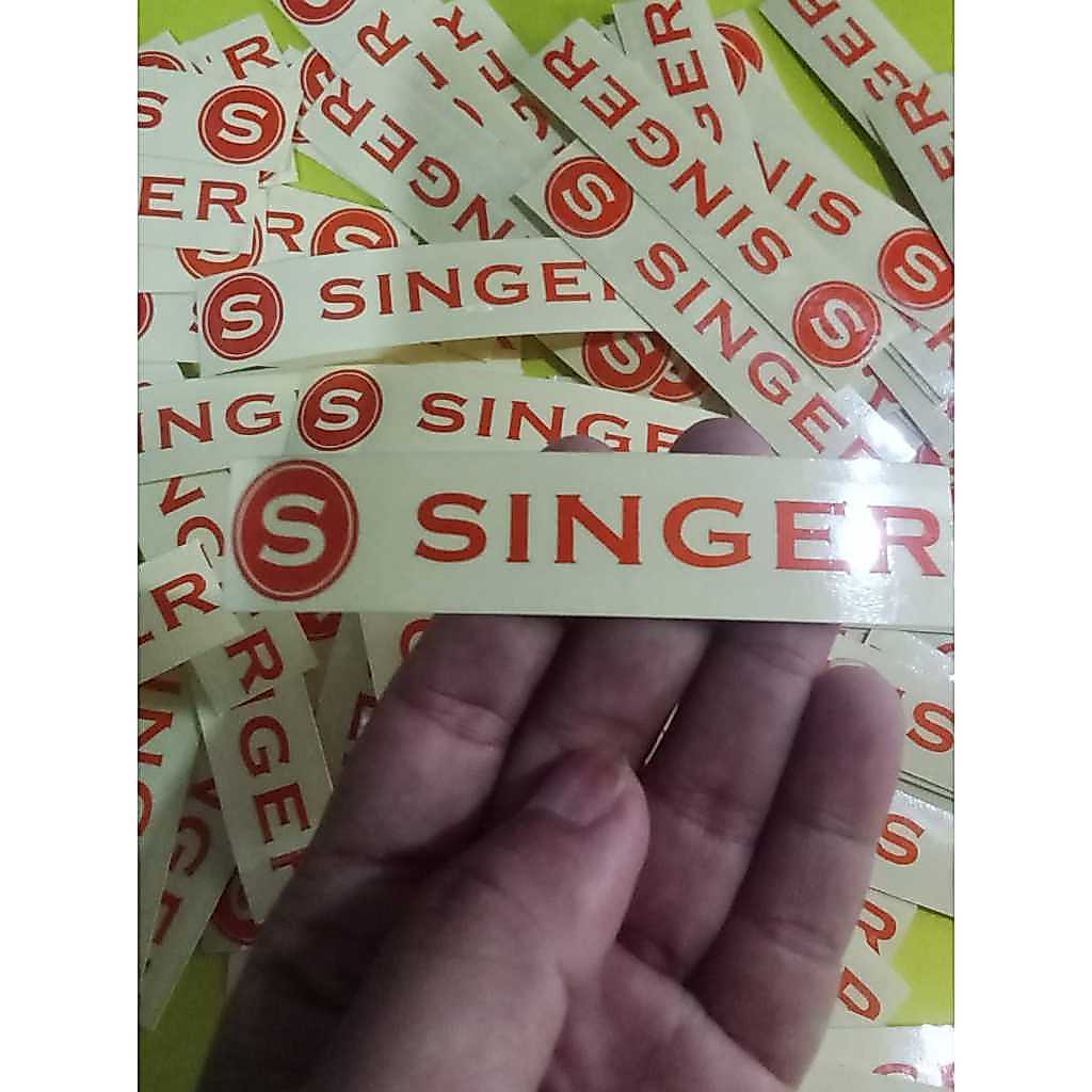 Jual SINGER STICKER CUTTING BUAT MESIN JAHIT | Shopee Indonesia