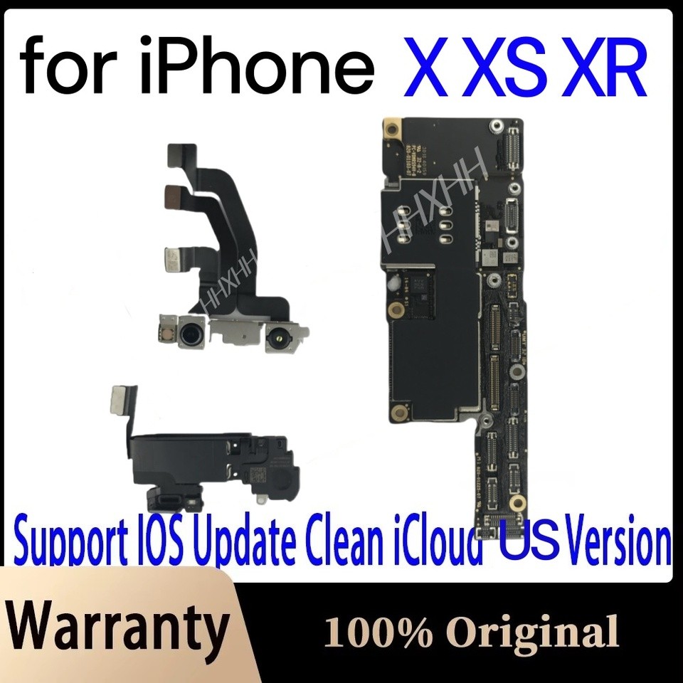 Jual for iPhone X Mother Board 64GB 128GB Original Motherboard for ...