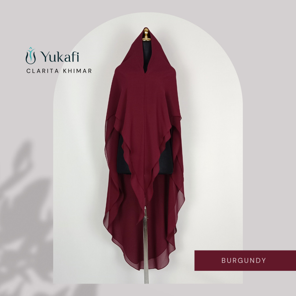 Yukafi Brand Clarita Khimar By Yukafi