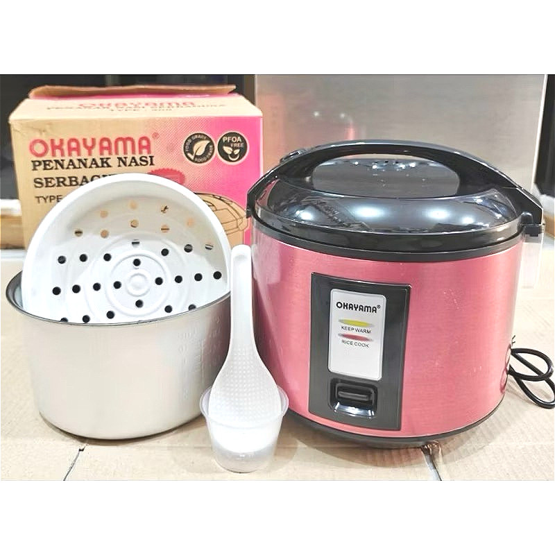 Jual OKAYAMA Magic Com Rice Cooker 308 1.8L 1.8Liter Penanak Nasi ...