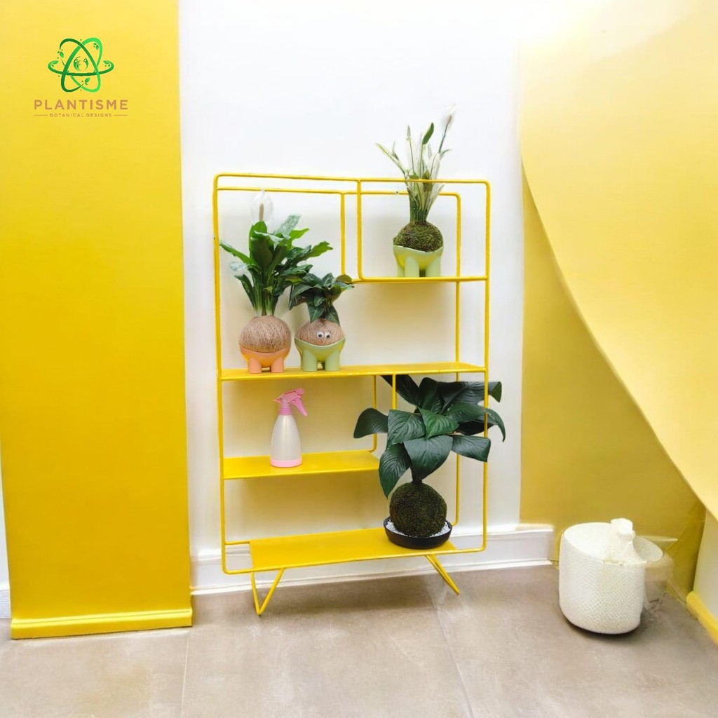 Jual Rak Tanaman - Balana Alana Yellow Banana Edition Besi Ceria ...