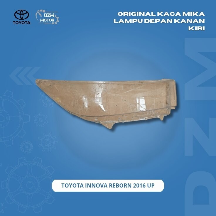Jual Original Kaca Mika Lampu Depan Kanan Kiri Toyota Innova Reborn ...
