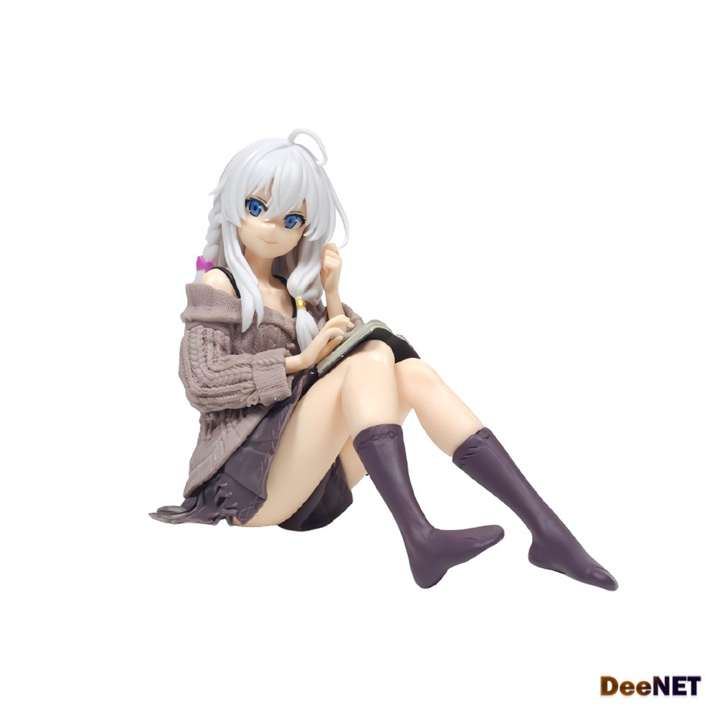 Jual Elaina Reading a Book Majo no Tabitabi 10cm Action FIgure PVC D ...