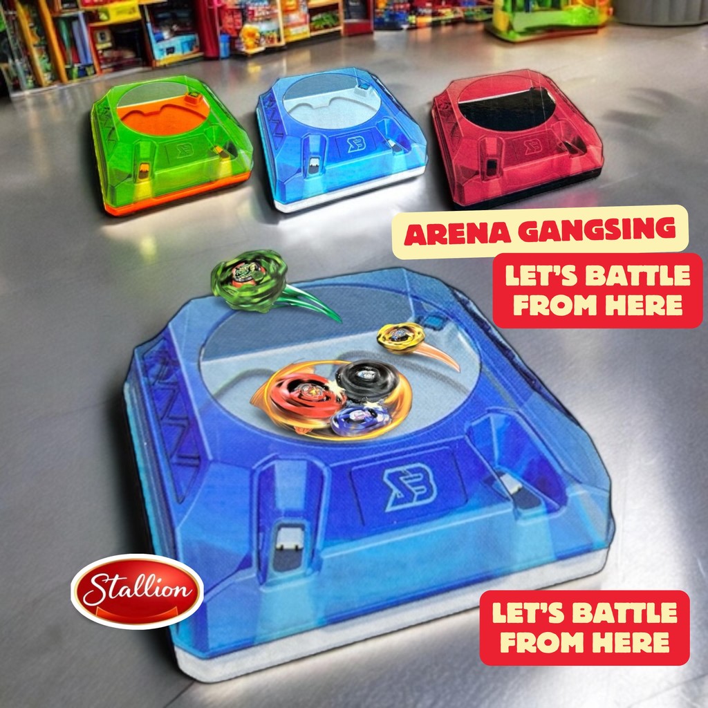 Jual Mainan Arena Gangsing Battle Entry Stadium Gasing | Shopee Indonesia