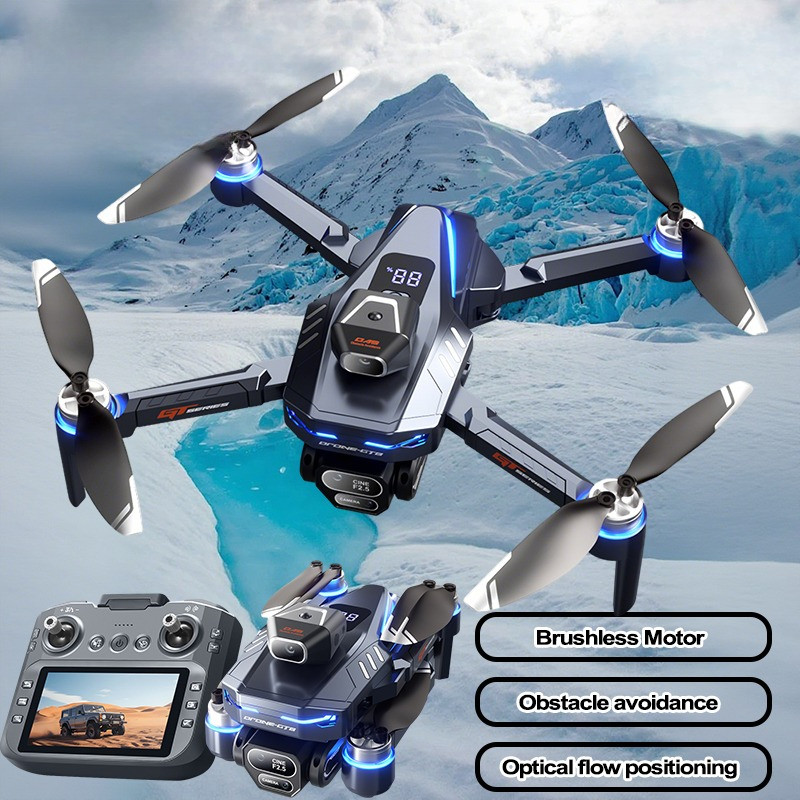 4K, batterie unique, GT8 Drone 4K professionnel 6K avec antenne FPV pour éviter les obstacles avec télécommande grand écran RC Drone pliable 4K, batterie unique, GT8 Drone 4K professionnel 6K avec antenne FPV pour éviter les obstacles avec télécommande grand écran RC Drone pliable