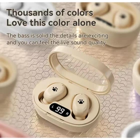 B2 TWS Earphone Bluetooth 5.3 Wireless Headset Touch Control LED Display Bass Gaming Musik