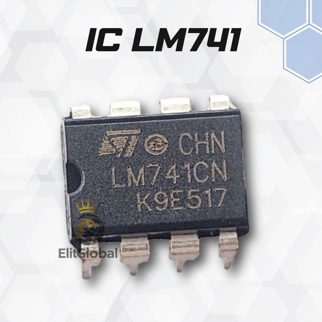 Jual IC LM741 Original Operational Amplifier untuk Inverter dan Power ...