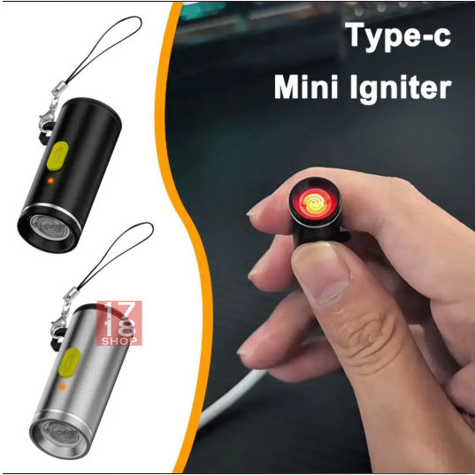 Jual Pemantik Elektrik Mini Port Type C Pemantik Elektronik Kawat ...