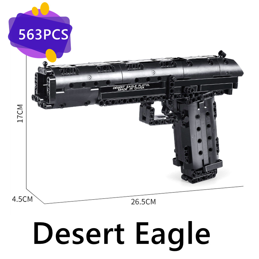 Jual WW2 Military Desert Eagle UZI Submaine Gun Revolver Buig Blocks ...