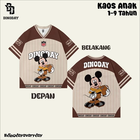 Gaya Anak 6 Setelan Dinoday