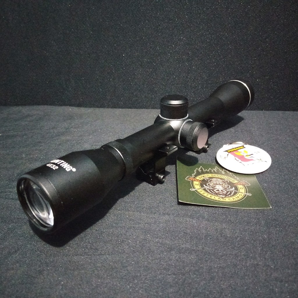 Jual TELESKOP HUNTING 4X32 RETIKEL MILDOT / TELESKOP FIX ZOOM (SC2319 ...
