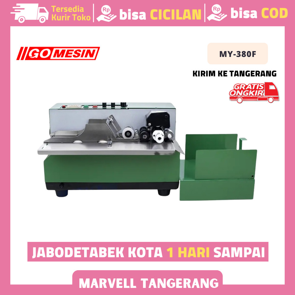 Jual MESIN CETAK KODE EXPIRED GOMESIN MY-380F HOT CODE SOLD INK PRINTER ...