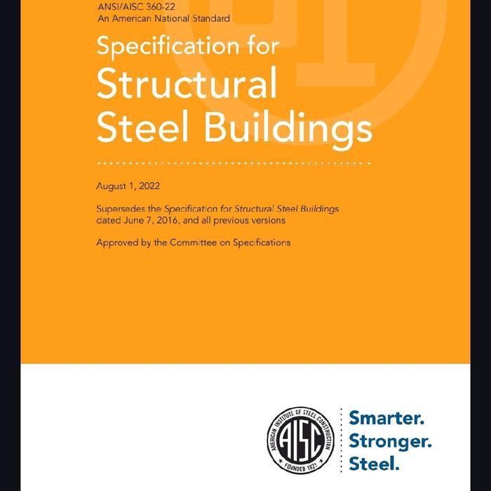Jual Buku ANSI/AISC 360-22 Specification for Structural Steel Buildings ...