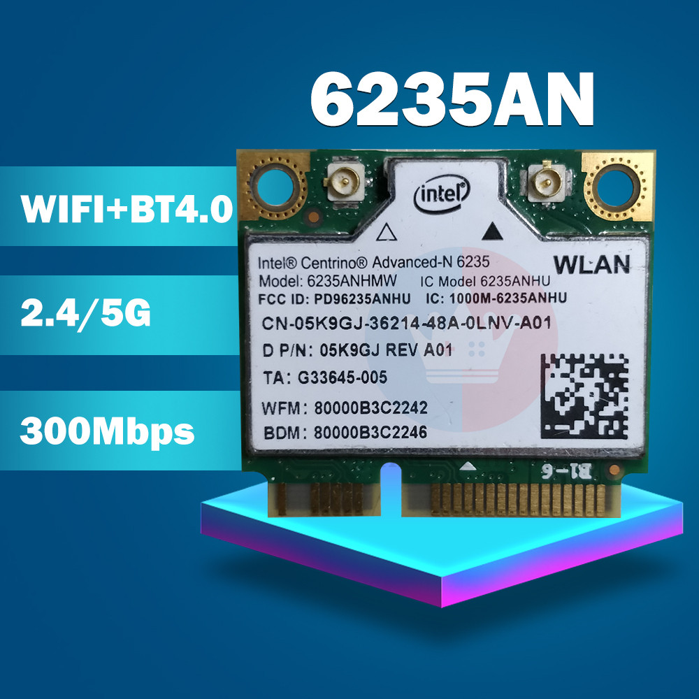 Jual Wireless Lan Card for Intel Centrino Advanced-N 6235 6235ANHMW ...