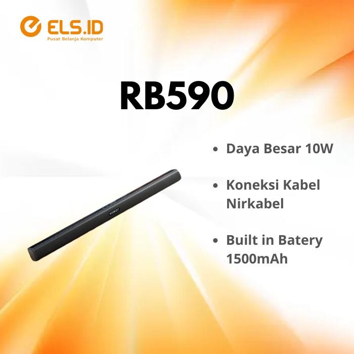 Jual Robot RB590 Speaker Bluetooth 5.3 Soundbar 10W | Shopee Indonesia
