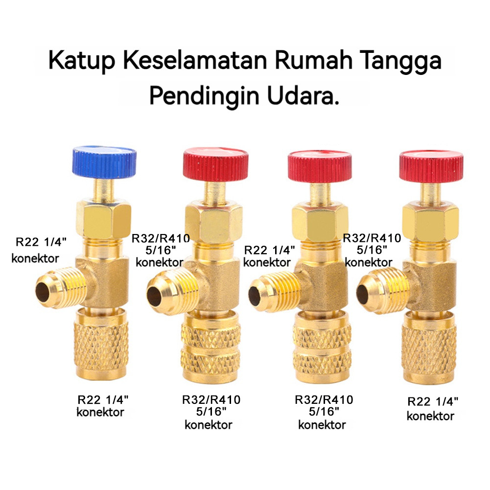 Jual 1PC katup pengaman Kran pengisian Adaptor / Konverter / converter ...