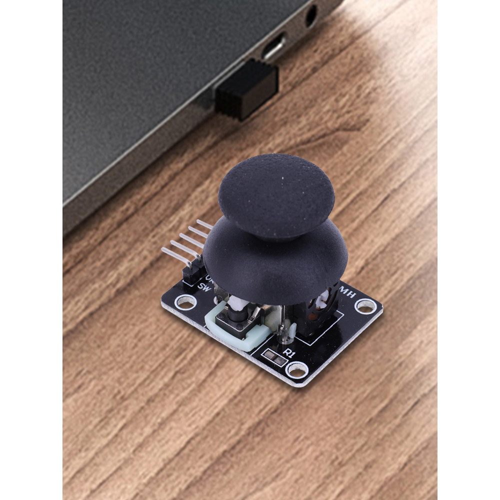 Jual Dual-axis Game Control Rod Sensor 2.54mm Pin Joystick Breakout ...