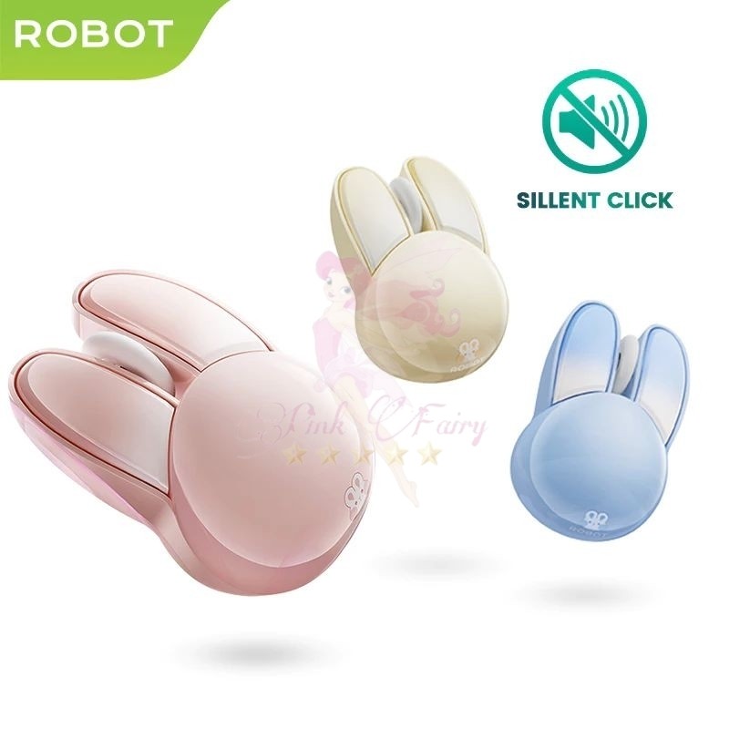 Jual Robot M380 Wireless Mouse Rabbit Bunny Design Original | Shopee ...