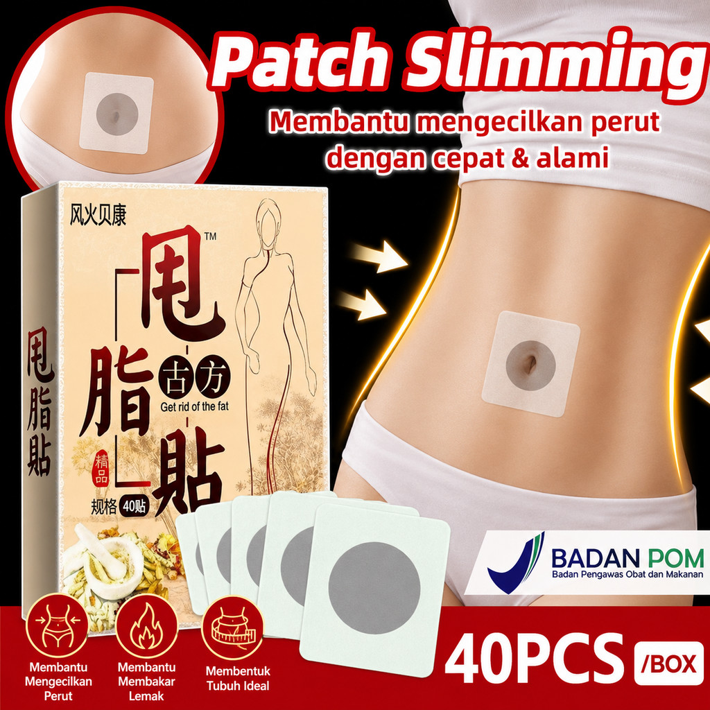 40PCS koyo pelangsing penurun berat badan Slim Patch Pelangsing Badan Pembakar Lemak Menurunkan berat badan Cepat Efektif