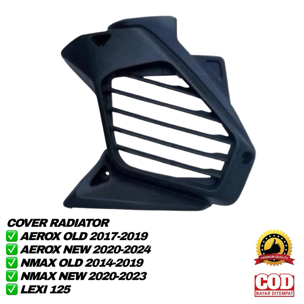Jual Cover Radiator Yamaha Aerox New Turbo 2024 Tutup Radiator Lexi 125 ...